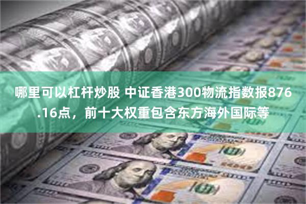 哪里可以杠杆炒股 中证香港300物流指数报876.16点，前十大权重包含东方海外国际等